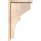 Ekena Millwork Monterey Smooth Corbel w/Backplate, Douglas Fir, 7 1/2"W x 12"D x 20"H COR08X12X20MON01SDF - alternate 2